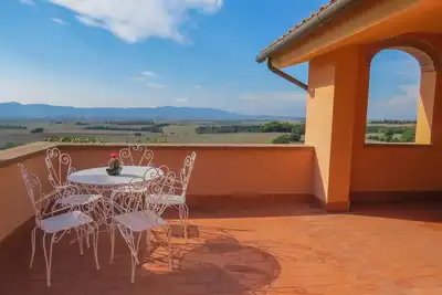 Image de Appartement de vacances Pomaia pour 1 - 5 personnes avec 2 chambres Ă coucher - Appartement de vacan