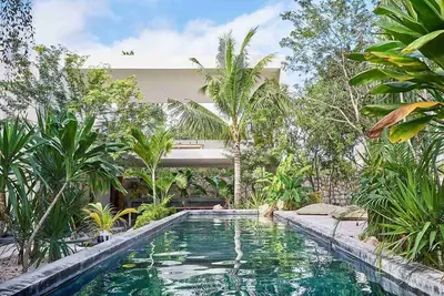 Image de Villa rental in Tulum on the Riviera Maya - 8 bedrroms - Pool - beach