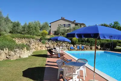 Image de Appartement de vacances Montaione pour 1 - 6 personnes avec 2 chambres Ă coucher - Ferme