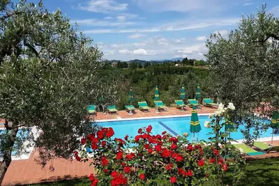 Image de Appartement de vacances Montaione pour 1 - 6 personnes avec 3 chambres Ă coucher - Appartement de va