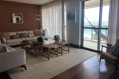 Design apartment on São Conrado beach