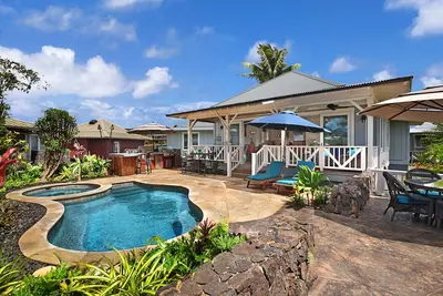 Image de Honu Hale at Kukui'ula: Elegant Poipu Home w/ Pool, Spa & Ac