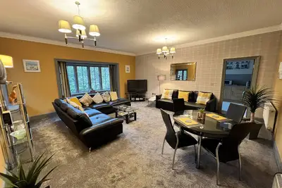 1 Bed-Prestige-Appartement-Douche-Vue sur Jardin