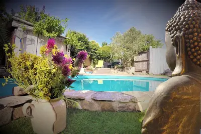 Image de location-occitanie. fr   Gîte l'Olivier + piscine privée