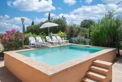 Image de Maison de vacances \"Es Viola\" avec vue sur la montagne, piscine, Wi-Fi, jardin et terrasse