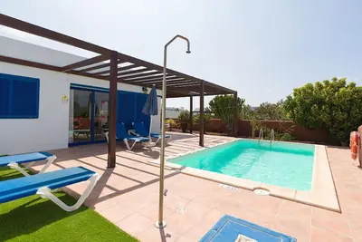 Maison de vacances Playa Blanca pour 1 - 4 personnes avec 2 chambres à coucher - Maison mitoyenne