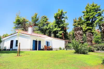 Image de Private Sani beach villa by the sea! #AriadniVillaSani #Greece