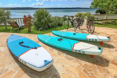 Image de Rose vacation home with sea view, balcony and terrace - Ferienhaus Rose