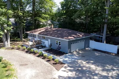 Modern renovated single home located 2 miles from downtown Saugatuck, Mi