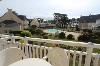 Image de Fouesnant Cap Coz, Appartement, plage à pied et piscine chauffée