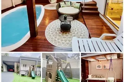 Image de House with pool, jacuzzi and movie screen