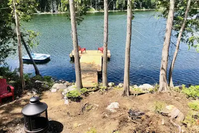 Image de Chalet Olac, au bord de l’eau et spa