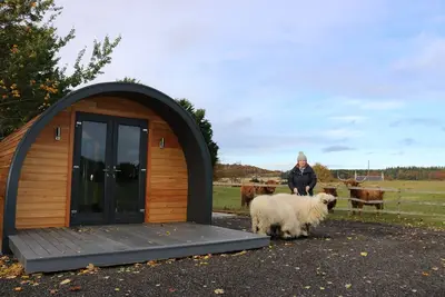 Image de Glampods - 5 Berth Glamping Pod Elgin