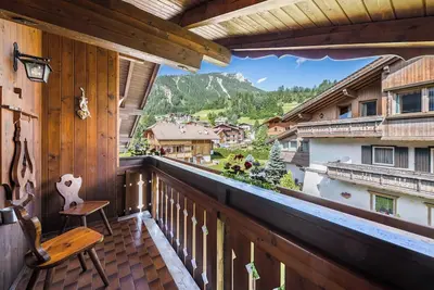 Image de Appartement de vacances \"Résidence Lastè Roda de Vael\" avec vue montagnewe