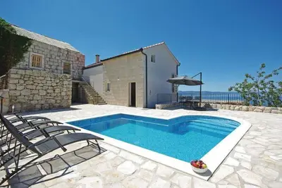 Image de Maison de vacances Podgora pour 1 - 6 personnes avec 2 chambres Ă coucher - Maison mitoyenne