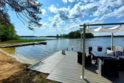 Image de Maison de vacances Haapamäki pour 2 - 5 personnes avec 3 chambres à coucher - Maison de vacances