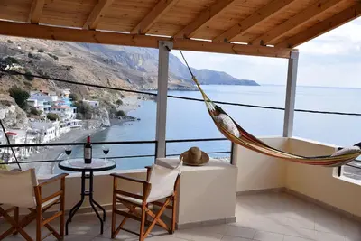 Image de Maison de vacances Dafnes Kriti pour 1 - 6 personnes avec 3 chambres à coucher - Maison de vacances