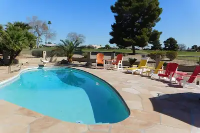 Image de L'oasis Fairway : Chic 3 chambres avec piscine et vues sur le golf
