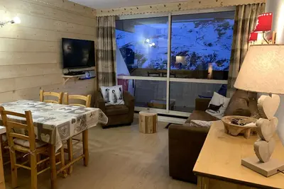 Image de Les Menuires Brelin, France, Savoy. Studio 4 people, ski in ski out.