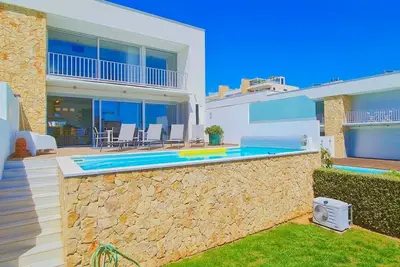 Image de Maison de vacances Albufeira pour 1 - 6 personnes avec 3 chambres à coucher - Maison jumelée