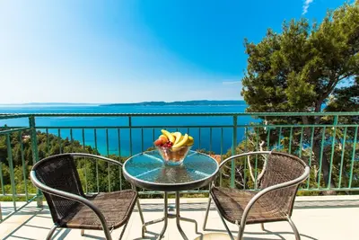 Image de Appartement de vacances Brela pour 1 - 5 personnes avec 2 chambres à coucher - Maison de vacances