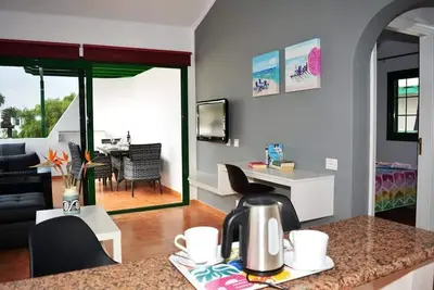 Image de Appartement de vacances pour 2 personnes  + 1 enfant env. 40 qmà Puerto del Carmen, Lanzarote (Côte sud de Lanzarote)