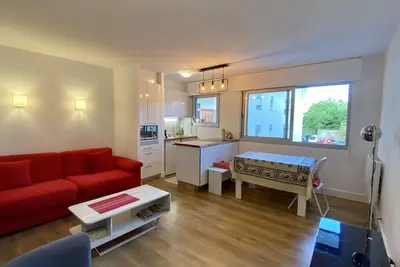 Image de T2 Océan à 2 minutes à pied pour 4 + parking