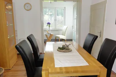 Image de Absolutely quiet location, beautiful view, garden, charging station, table football, darts