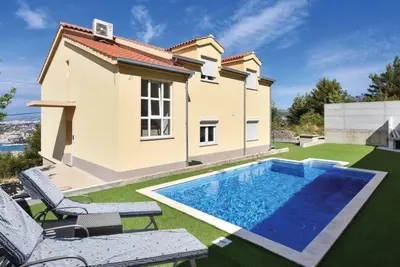 Image de Maison de vacances Podstrana pour 1 - 4 personnes avec 1 chambre à coucher - Logement de vacances da