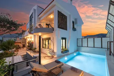 Image de Maison de vacances Koutsouras pour 1 - 14 personnes avec 5 chambres à coucher - Ferme