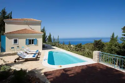 Image de Maison de vacances Lefkada (Stadt) pour 6 personnes avec 3 chambres à coucher - Maison de vacances