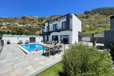 Maison de vacances Estreito da Calheta pour 1 - 8 personnes avec 3 chambres à coucher - Maison de va
