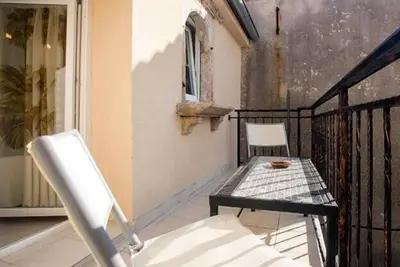 Image de Appartement de vacances Vrbnik pour 2 - 3 personnes avec 1 chambre à coucher - Maison mitoyenne