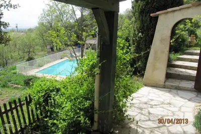 Image de Mas provençal avec vue superbe