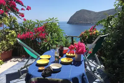 Image de Maison de vacances Lipari (Stadt) pour 1 - 4 personnes avec 1 chambre à coucher - Maison mitoyenne