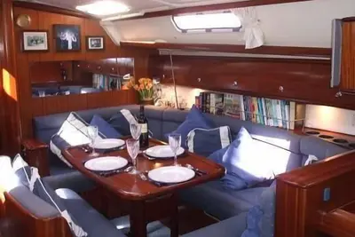 Image de Bateau-maison pour 6 personnes env. 40 qmà Podstrana, Dalmatie (Centre de la Dalmatie)