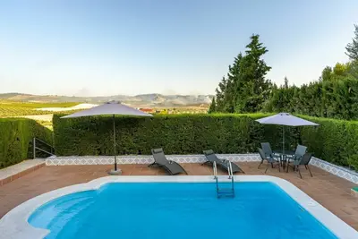 Image de Belle maison de vacances privée avec piscine privée, climatisation, Wifi, Tv, terrasse et parking