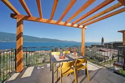 Appartement de vacances Gargnano pour 4 personnes avec 2 chambres à coucher - Maison mitoyenne