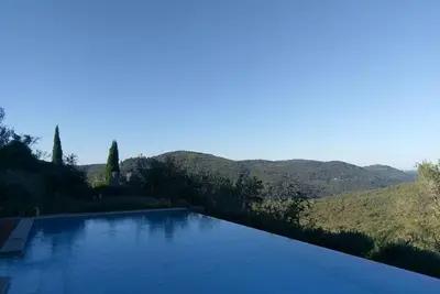 Image de Maison de vacances Badia al Pino pour 1 - 5 personnes avec 4 chambres Ă coucher - Ferme