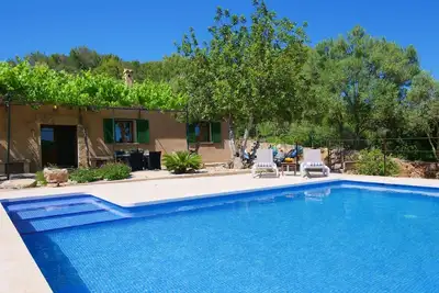 Image de Maison de vacances Son Fornes avec Piscine, connexion Wi-Fi, Jardin et Terrasse