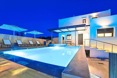 Image de Maison de vacances Kavallos pour 1 - 6 personnes avec 2 chambres à coucher - Maison jumelée