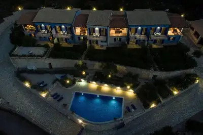 Image de Maison de vacances Sivota pour 1 - 6 personnes avec 3 chambres à coucher - Maison mitoyenne