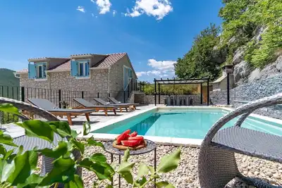 Image de Stone villa Judita with heated pool and hydro-massage, Billiard Room