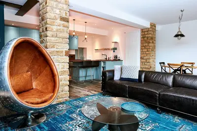 Image de Maison mitoyenne dans un parc en bord de mer - avec accès direct à la plage