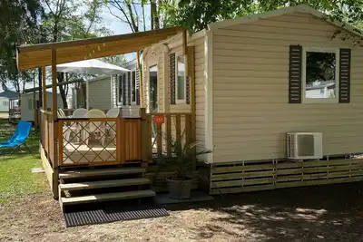 Image de Mobil home 6 personnes climatisé sur Camping 3* Boofzheim 15 min Europa Park