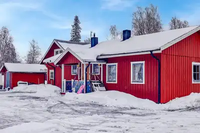 Image de Belle maison à Tärnaby avec WiFi
