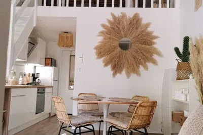 Image de Appartement climatisé de 38m2 à 250 m de la plage