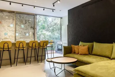 Five★Oscar's Arc Design 2br Apt. Tlv ♥ | Netflix★