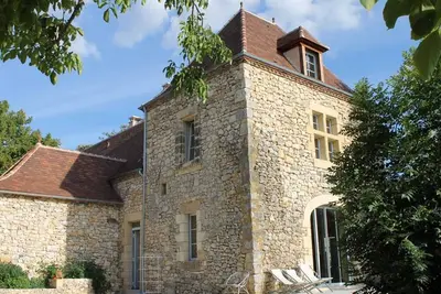 Image de Maison de charme avec jardin et animaux acceptés à Monsac