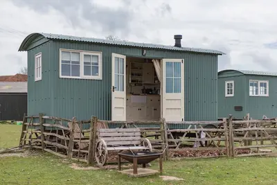 Image de Romney Marsh Huts by Bloom Stays - beautiful shepherds hut that sleeps 4 guests in 2 bedrooms